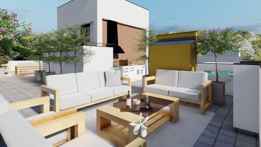 Terraza de Villa Raque II