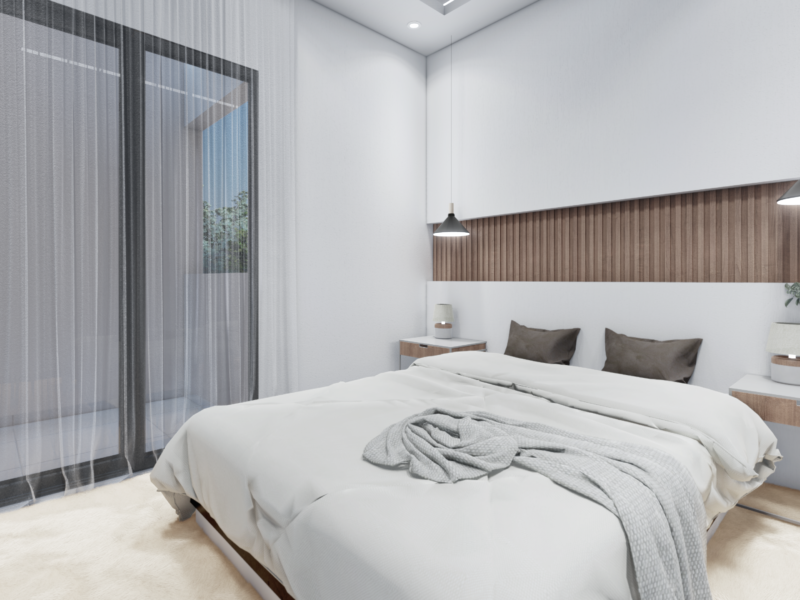Habitación del apartamento 202