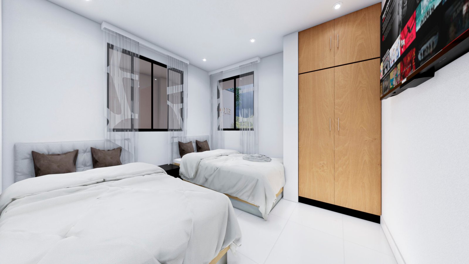 Habitación de un apartamento de Villa Raque I