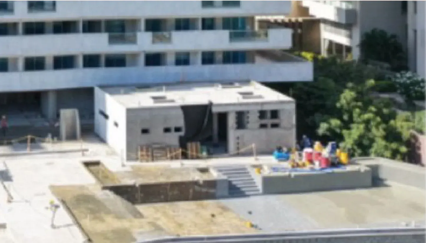 Avance real de obra del Bar Playa — FOTOGRAFÍA REAL · JUNIO 2026
